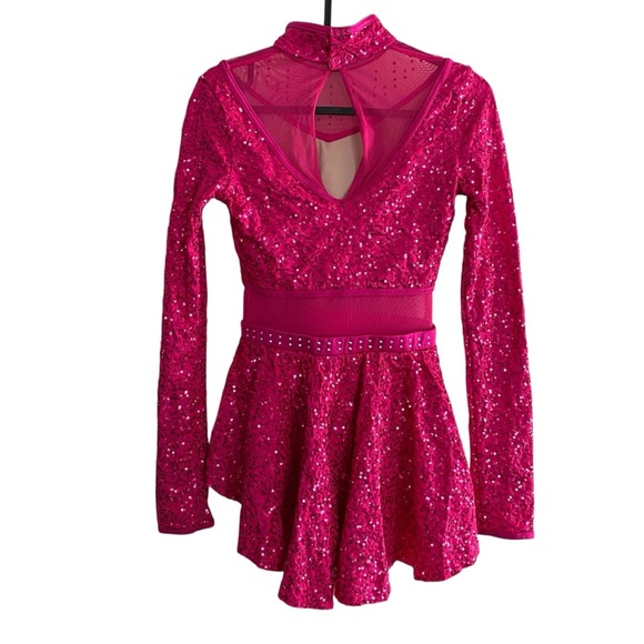 Weissman Fuchsia Sparkle Dance Outfit - Picture 6 of 13